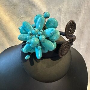 Turquoise Floral Women's bracelet